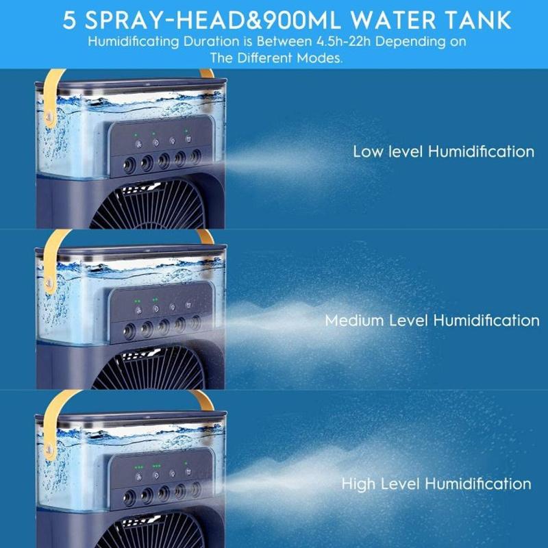 Spray Cooling Fan with Water Can | Kalsten