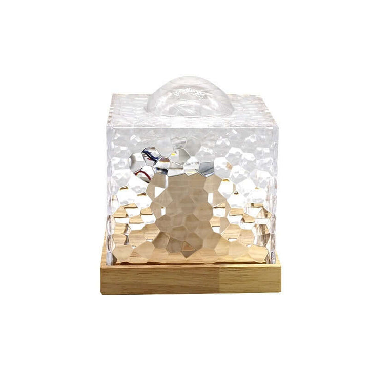 Rotating Water Ripple Small Night Lamp Creative Bedside-use Flame Ambience Light | Kalsten