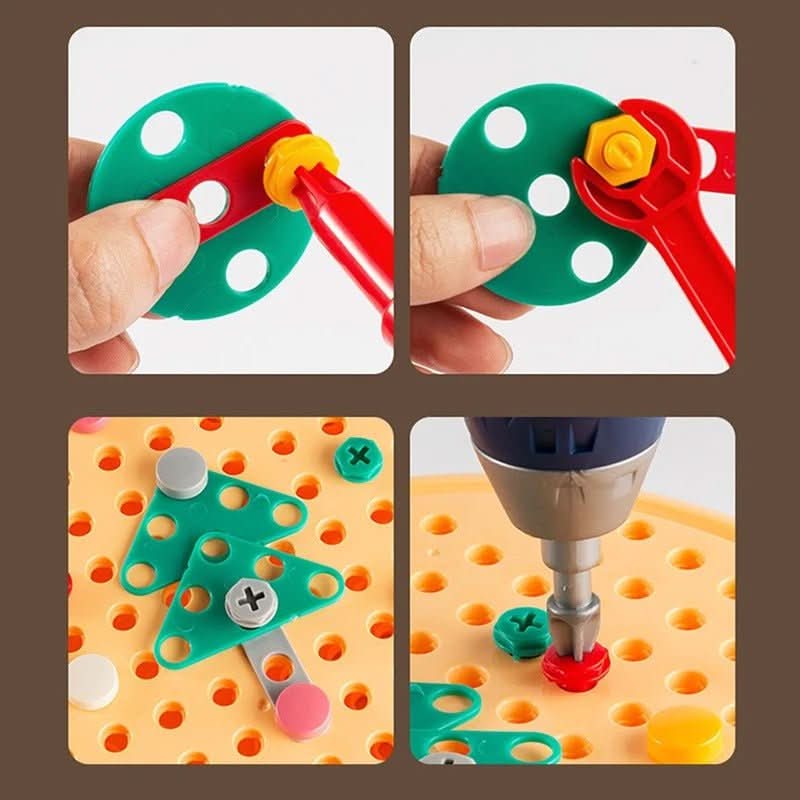 Skanto | Creative Construction Toy with Mini Drill for Kids Ages 6+