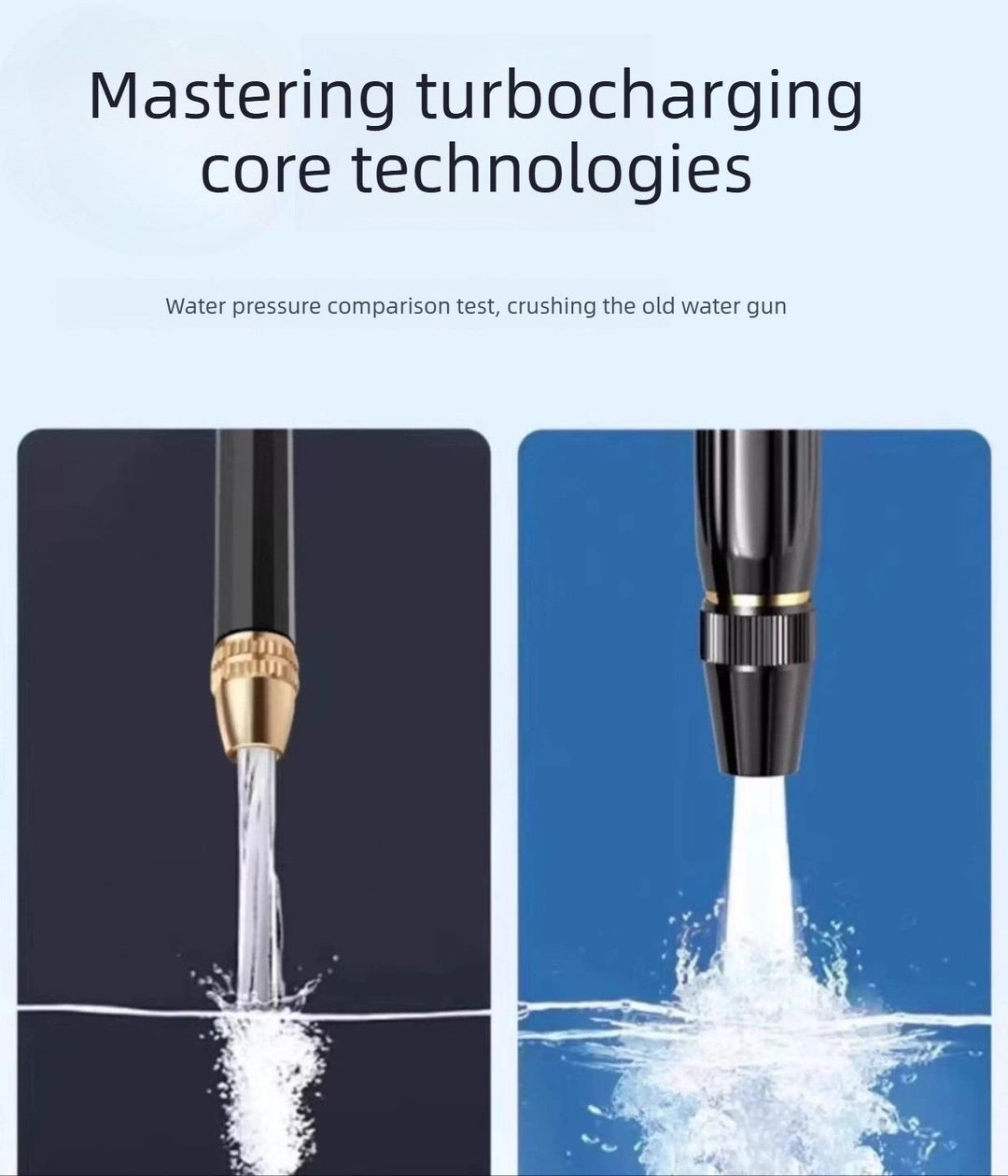 Garden Hose Power Nozzle — End dirt and shine in seconds like a pro! | Kalsten