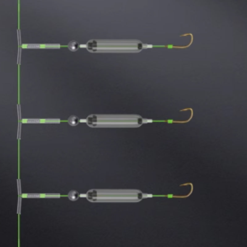 Kalsten | 3 hooks Anti-drift bottom fishing rig