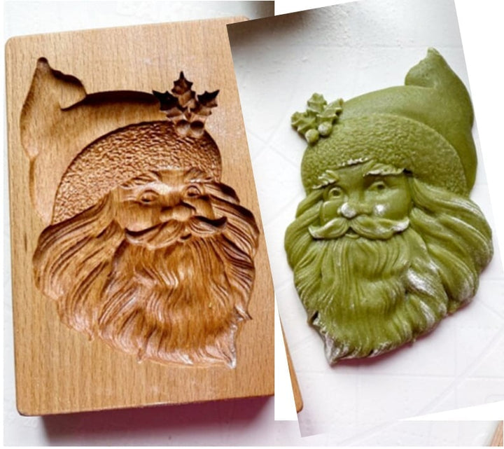 Kalsten | Wooden Cookie Mold Set | Engraved Pastry Stamps | Gingerbread & Biscuit Press