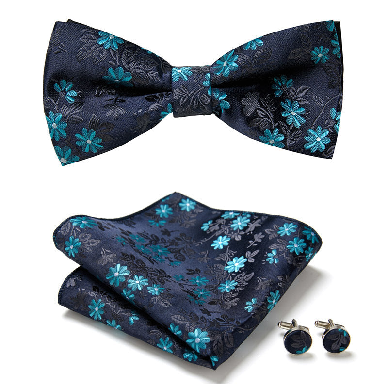 Three-piece set with stylish bow ties Kalsten