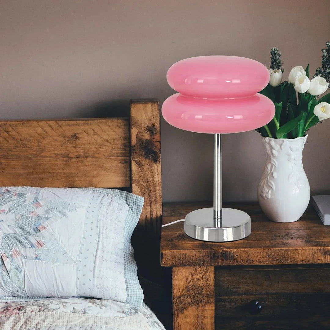 Retro Glass Shade Table Lamp Kalsten
