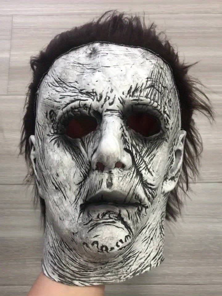 Kalsten | Men's Eng Horror Halloween Costume Mask | Full Head Realistic