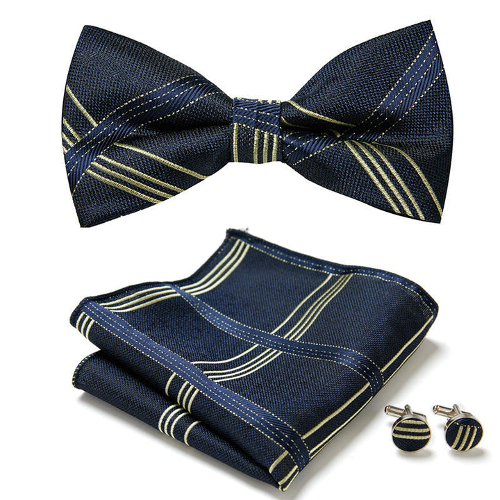 Three-piece set with stylish bow ties Kalsten