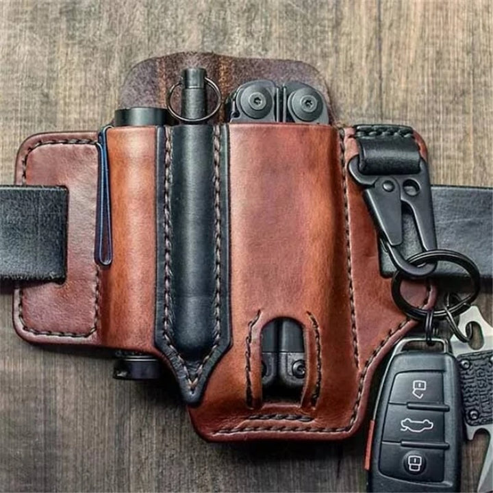 Kalsten | Cowhide Multitool Belt Pouch — Sturdy Holder for Tactical Equipment