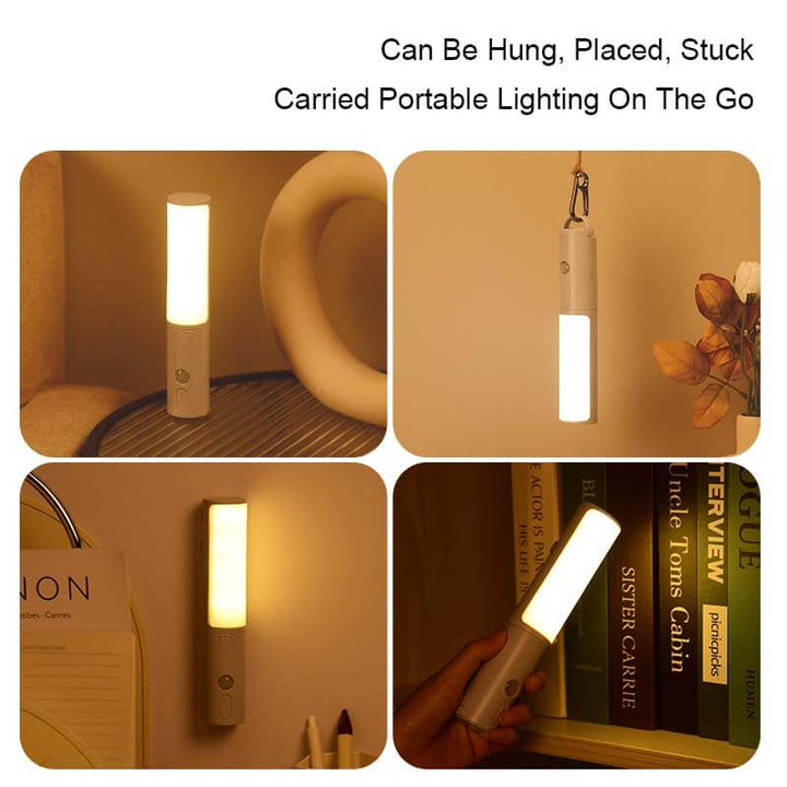 New Style Smart Human Body Induction Motion Sensor LED Night Light For Home Bed Kitchen Cabinet Wardrobe Wall Lamp | Kalsten