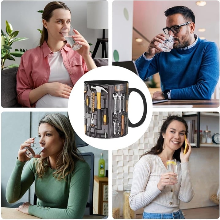 CraftMaster Precision Mug — Celebrate your maker power with every sip in robust style | Kalsten