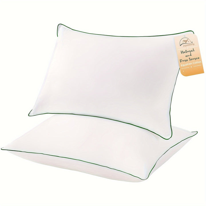 Cooling Bed Pillows for Sleeping – Luxury Hotel Quality with 3D Microfiber Filling and Breathable Cover – Ideal for Side, Back, and Stomach Sleepers, Queen Size | Kalsten