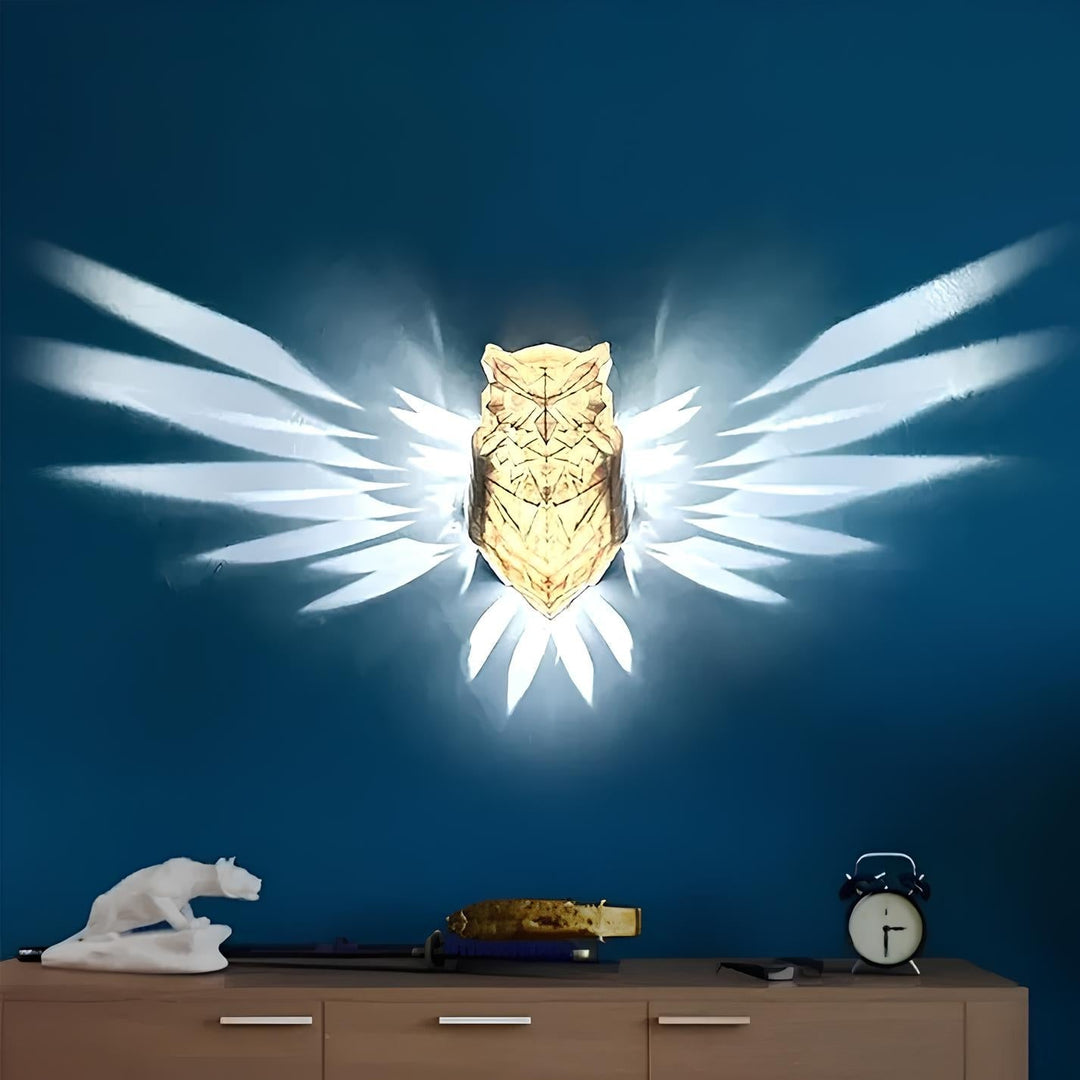 Illuminated Wings Wall Lamp - LumaWings | Kalsten