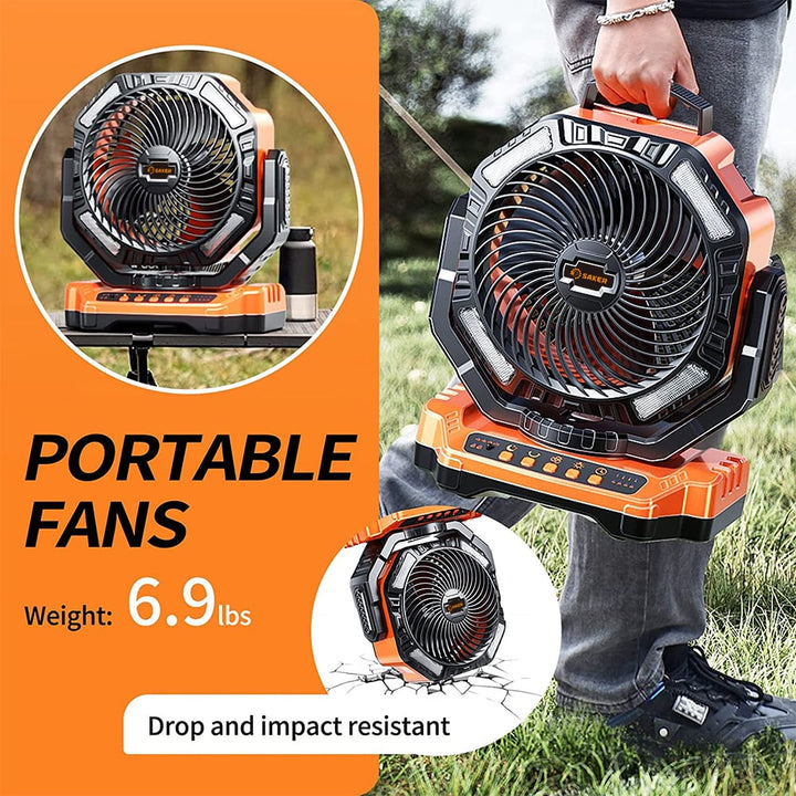 Rechargeable Camping Fan | Kalsten