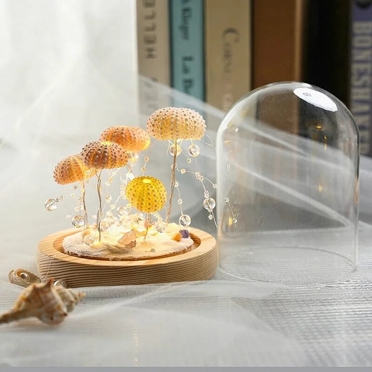 Kalsten | LumiCraft – Unique DIY table lamp with natural sea shell for a cozy décor