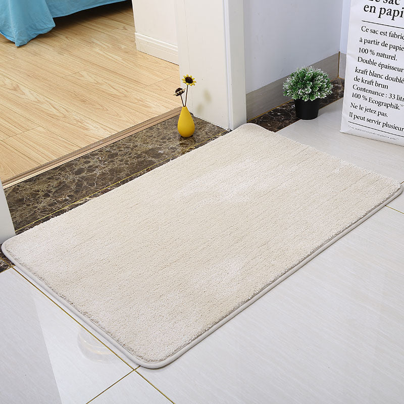 Kalsten | Feblilac Solid Color Tufted Bath Mat, Multiple Sizes Bath Mat, Pure Non-Slip Bath Mat