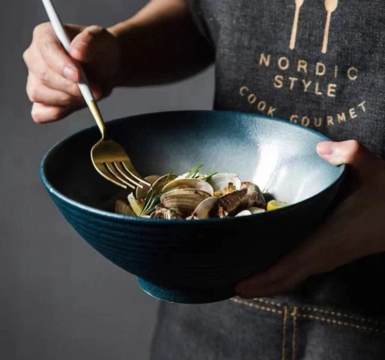 8'' Ceramic Ramen Bowls | Kalsten