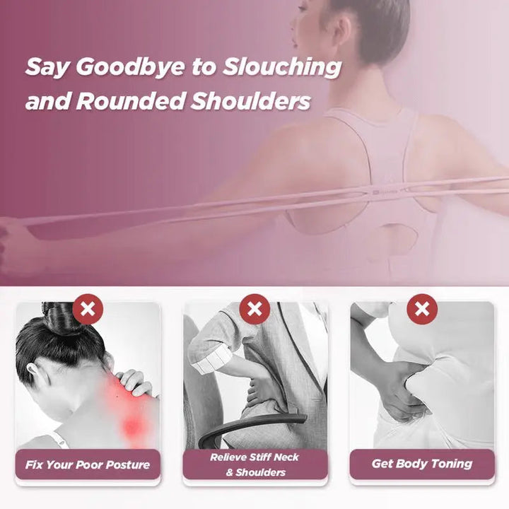 Kalsten | 8-shaped resistance band – strengthens chest & corrects your posture