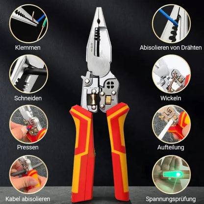 BowLift | 8-in-1 Stripping Plier with Voltage Tester
