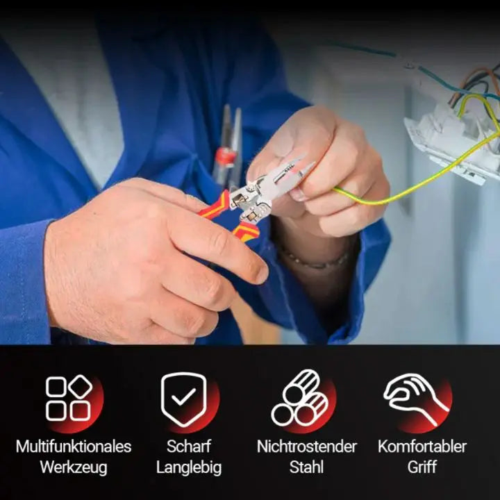 BowLift | 8-in-1 Stripping Plier with Voltage Tester