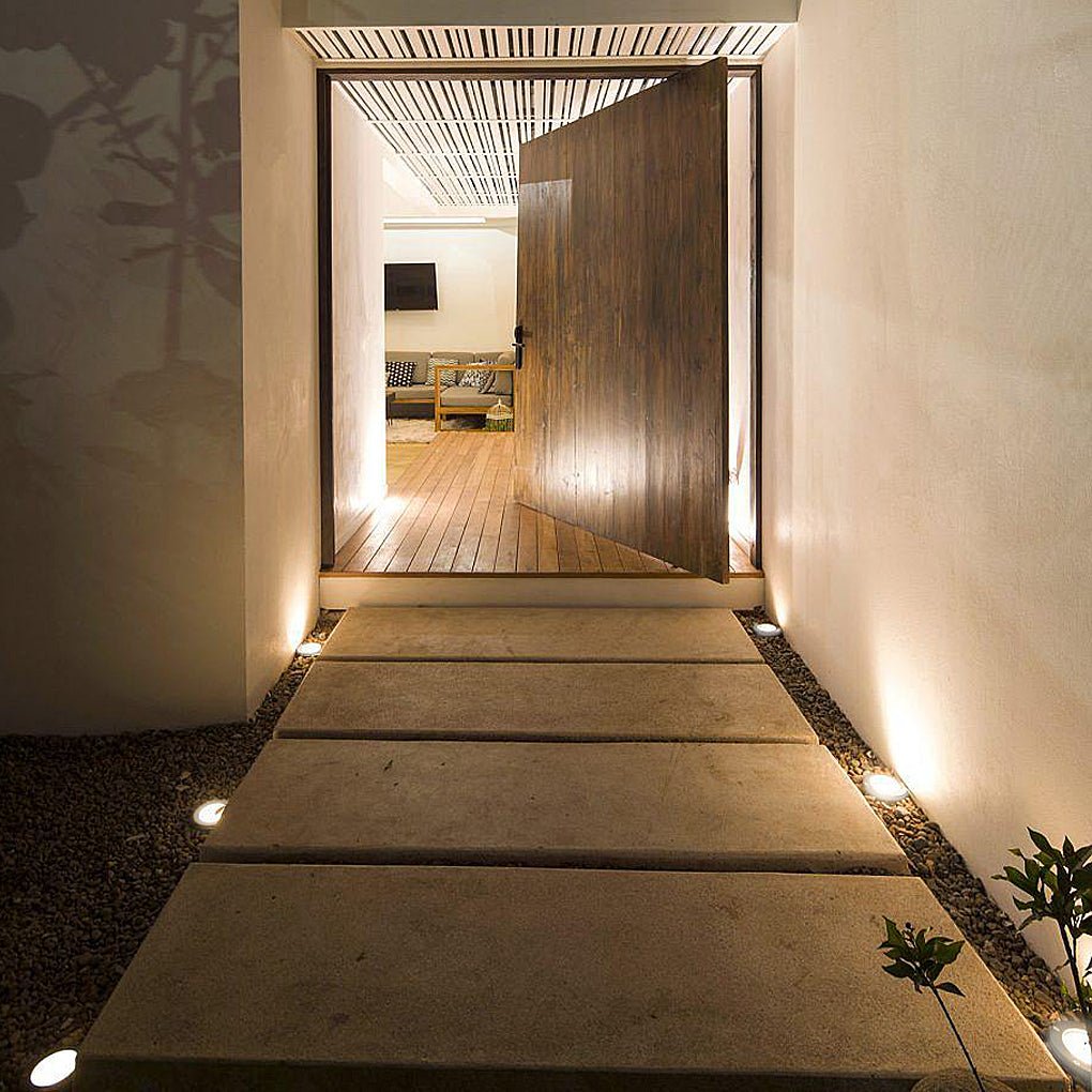 8 Pcs Solar Deck Stair Lights LED Outdoor Step Lights Garden Lights In-ground Lights | Kalsten