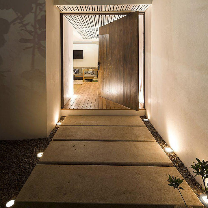 8 Pcs Solar Deck Stair Lights LED Outdoor Step Lights Garden Lights In-ground Lights | Kalsten