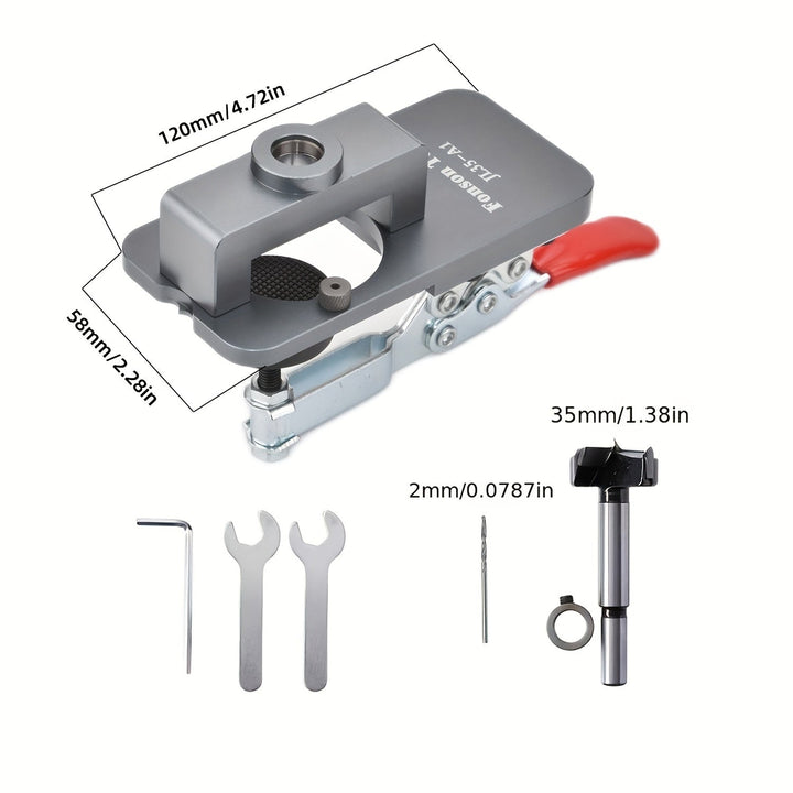 Top band drilling template 35 mm | Kalsten
