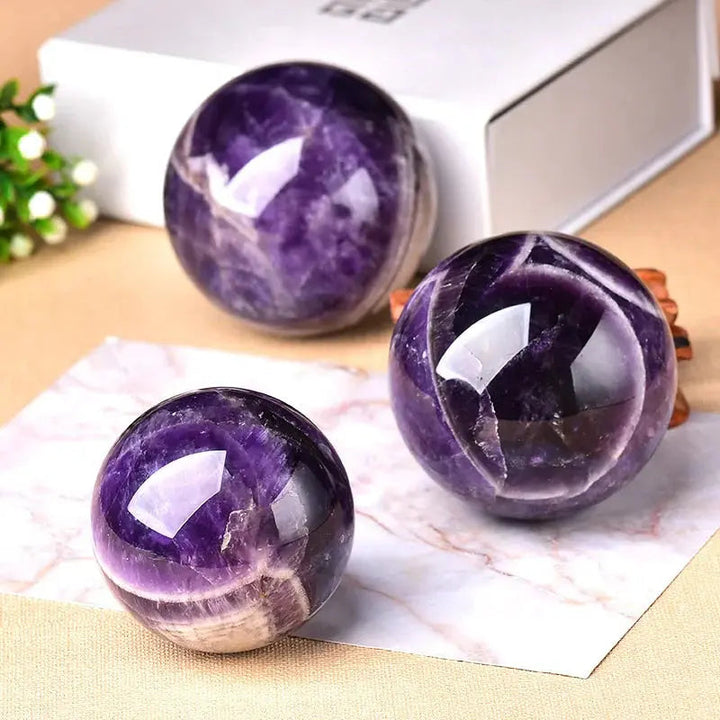 MagiSphere Amethyst Sphere — Gives your space pure elegance and visible emotions | Kalsten