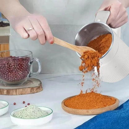 Compact grain mill | Bowl lifter