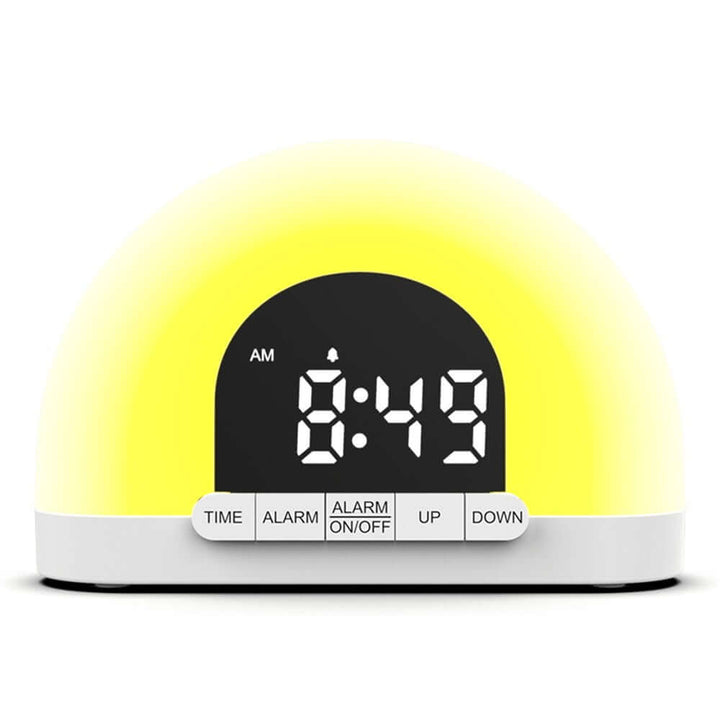 Wake-Up Light Simulated Sunrise Electronic Alarm Clock lamp | Kalsten