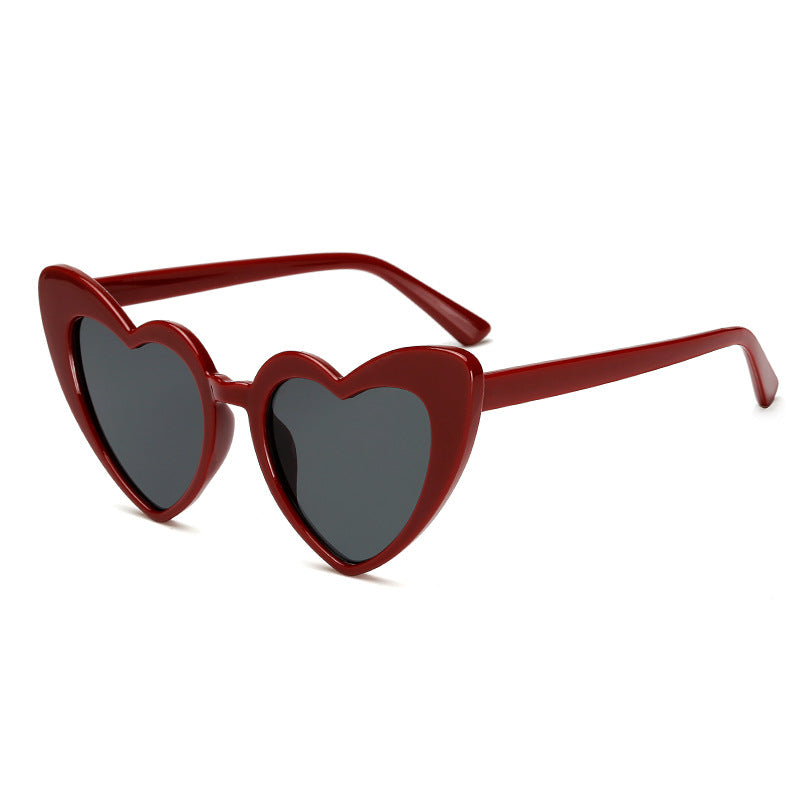 Ladies Heart-Shaped Sunglasses in Trendy Design Kalsten
