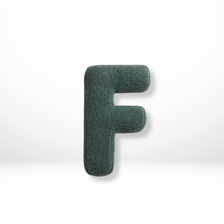 Kalsten | Velvet Alphabet Decorative Cushion With Letters A To Z