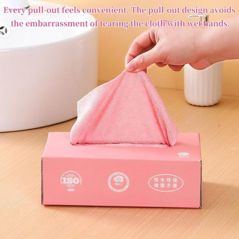 Reusable Pop-Up Microfiber Wipes Kalsten