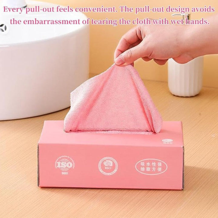 Reusable Pop-Up Microfiber Wipes Kalsten