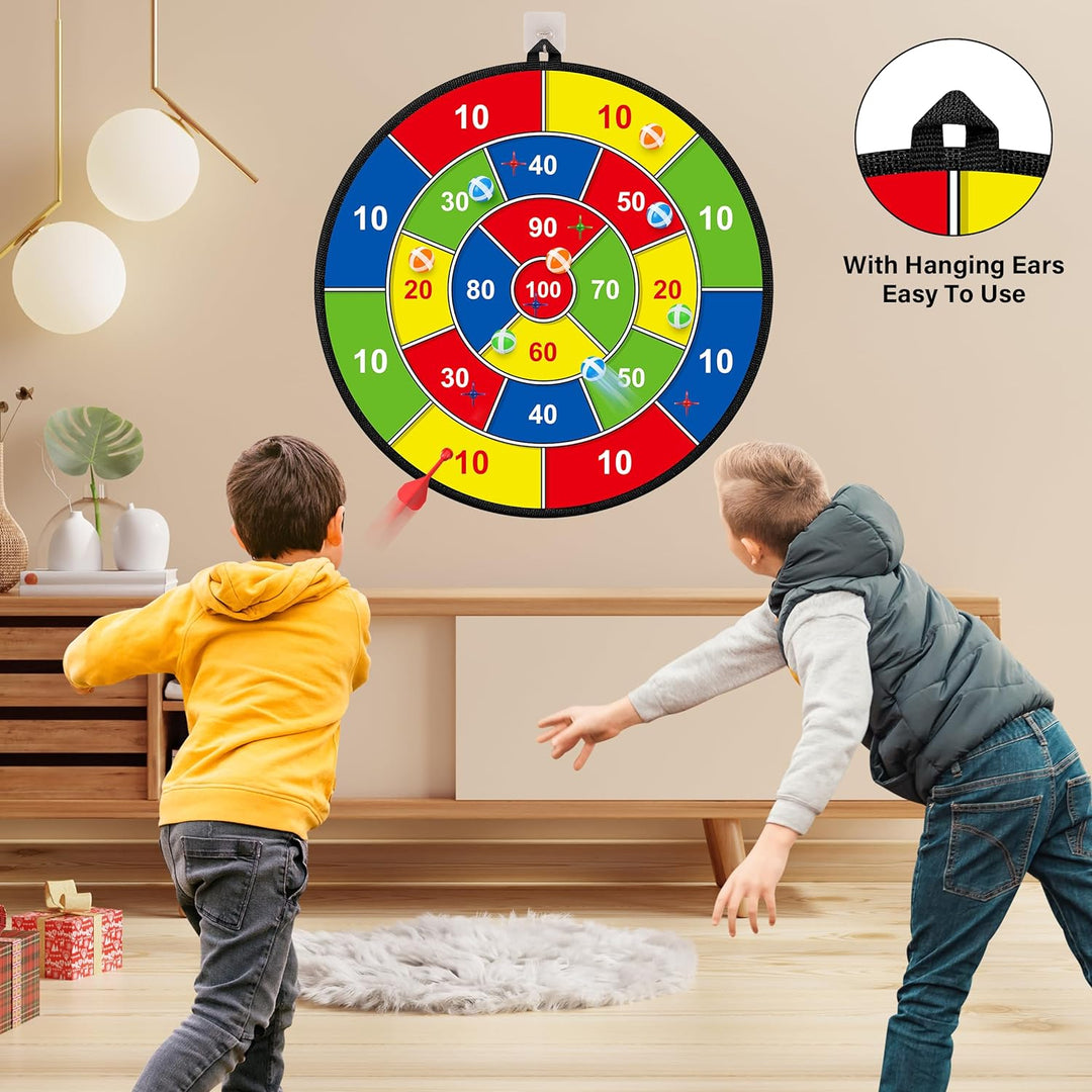 Large Double-Sided Dartboard for Kids – Play, Learn and Relax Kalsten