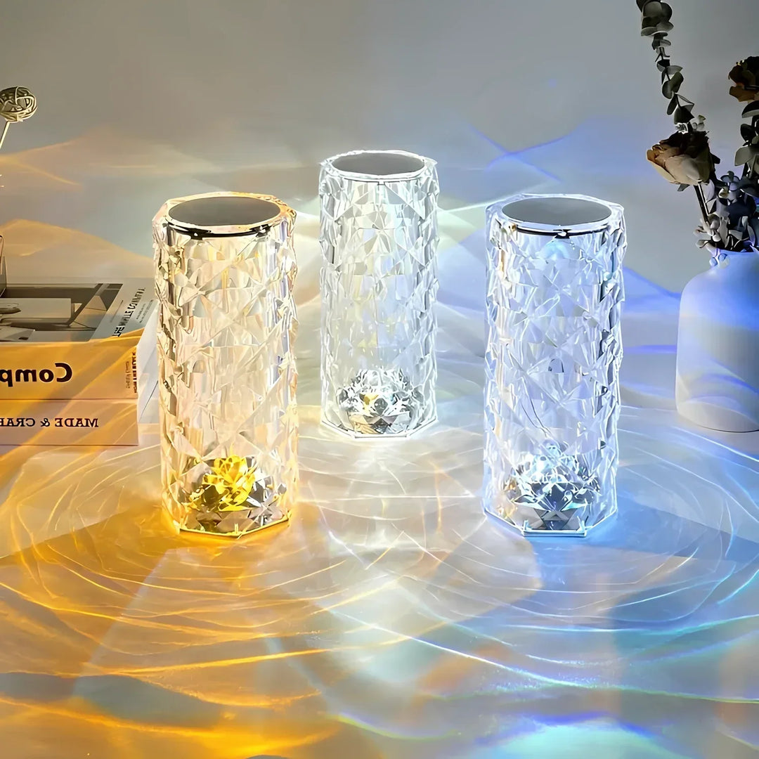 Table Lamp Acrylic Touch Control Light | Kalsten