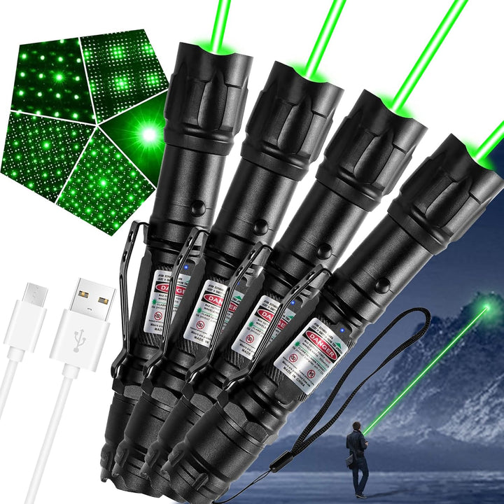 Kalsten | Flashlight Rechargeable Green Outdoor LED Torch