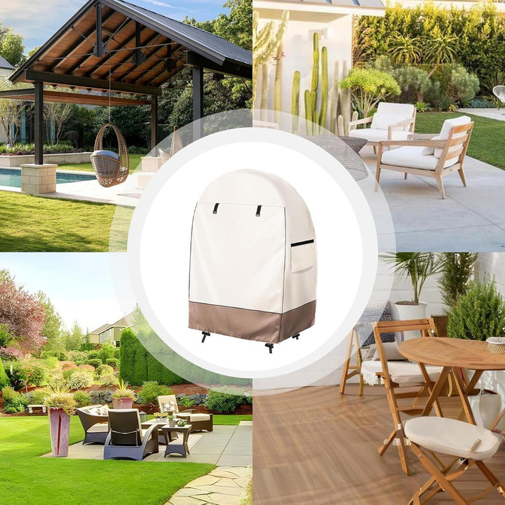 Kalsten | Waterproof Egg Chair Cover with Double Zipper – Solara