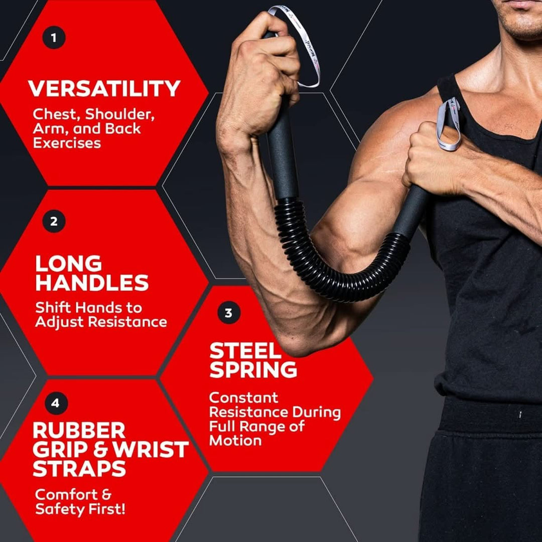 Kalsten | Adjustable training bar for effective upper body training at home