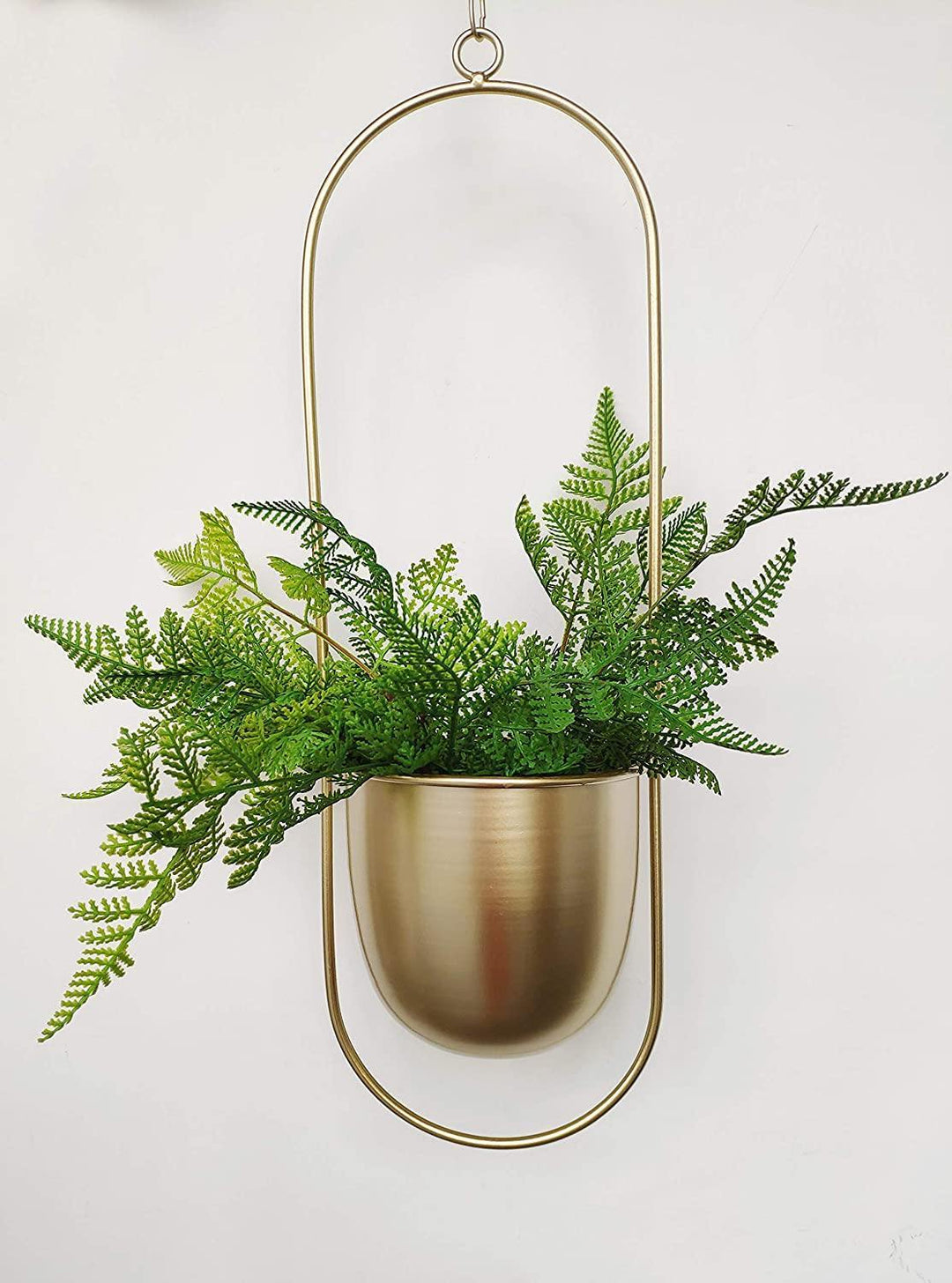 HaloRing Hanging Plant Holder – Metal Hanging Planter for Indoor and Outdoor | Kalsten