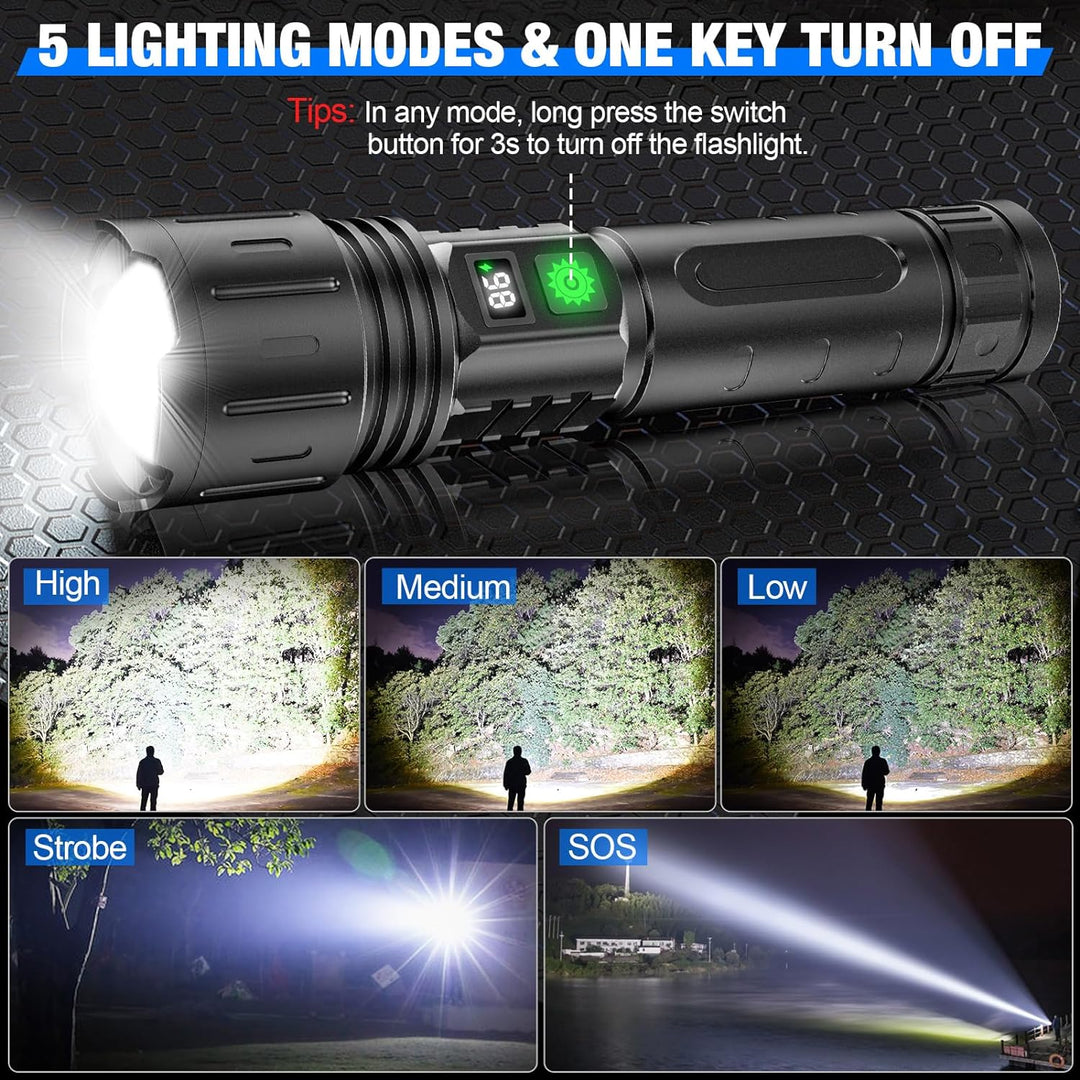 Brightest flashlight in the world – 100,000 lumens | Kalsten