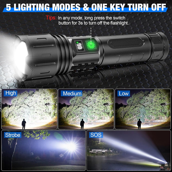 Brightest flashlight in the world – 100,000 lumens | Kalsten