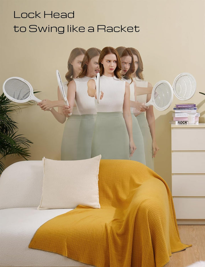 Flexible Fly Racket - Rechargeable Electric Fly Swatter Kalsten