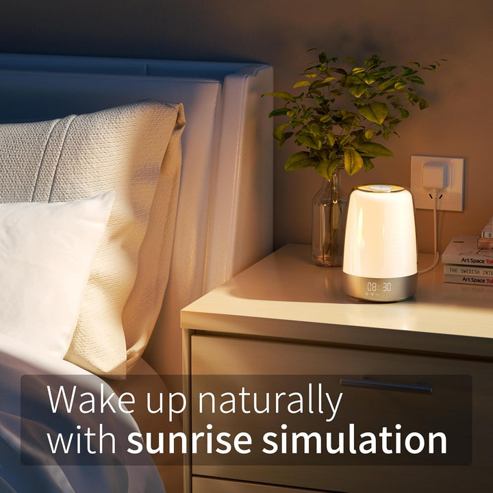 LightStart Wake-Up Lamp – Sunrise Simulation and Dimmable Night Light | Kalsten