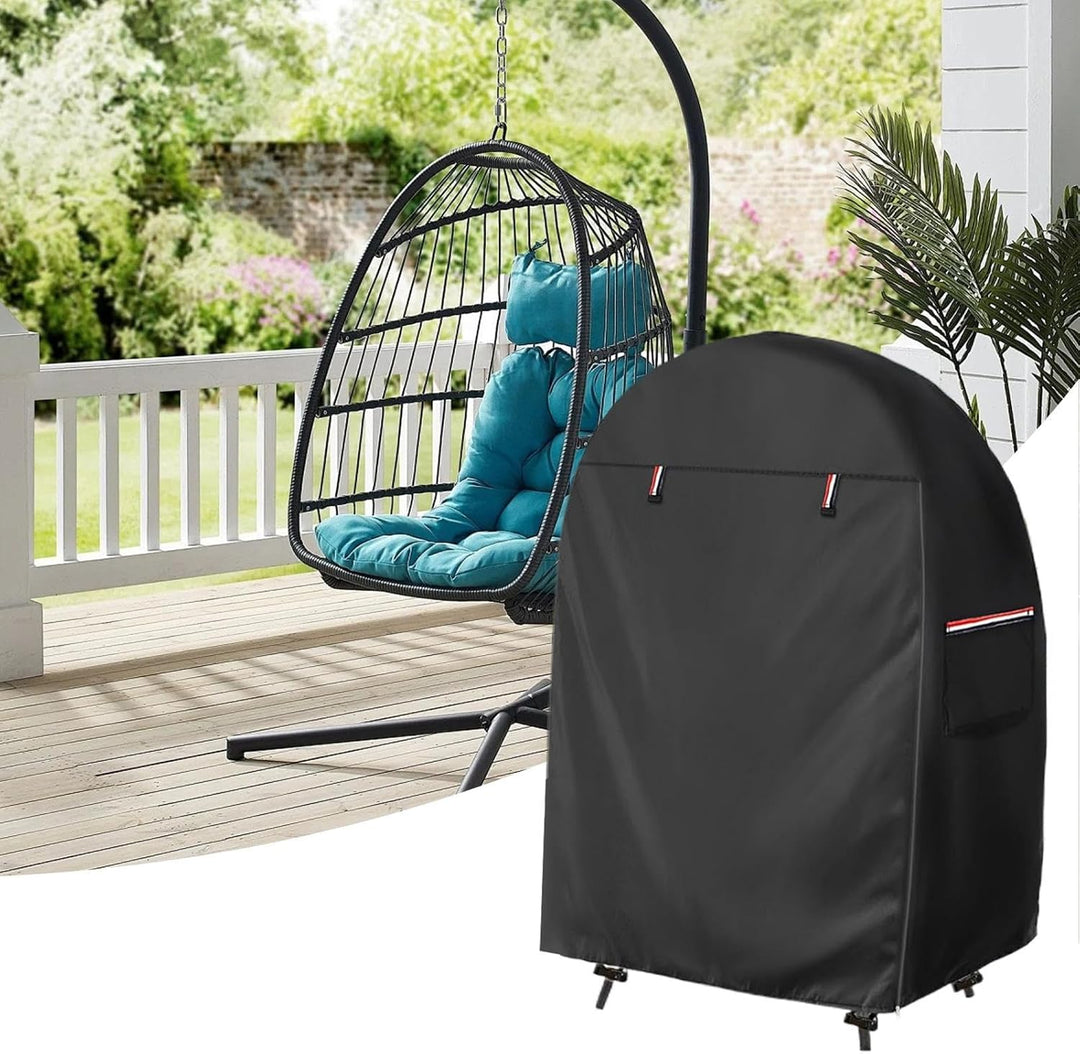 Kalsten | Waterproof Egg Chair Cover with Double Zipper – Solara