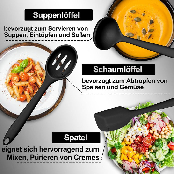 Kalsten | KitchenPro - Silicone Kitchen Utensil Set