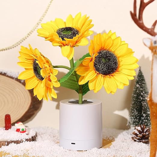 Sunflower LED Table Lamp – Decorative Light