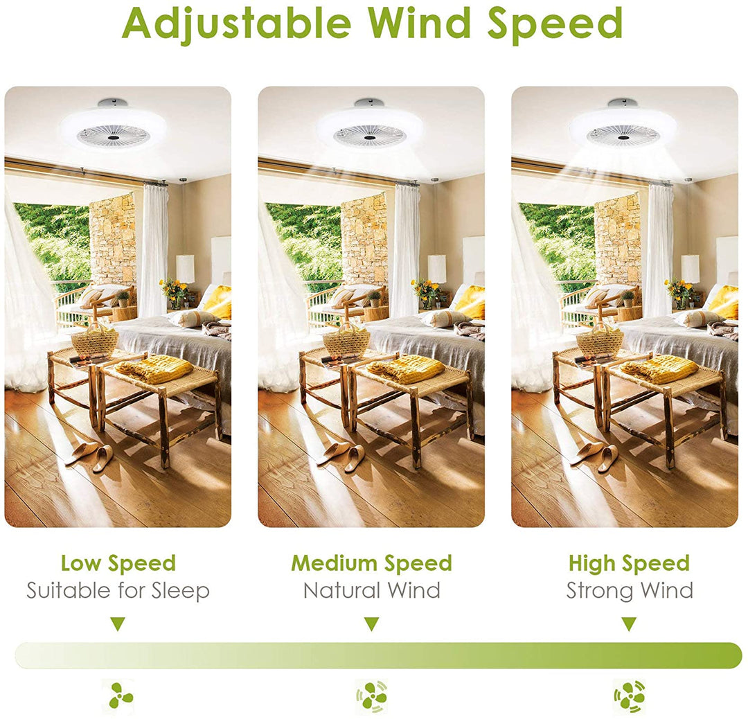 Ceiling fan with lighting 80W with remote control | Kalsten