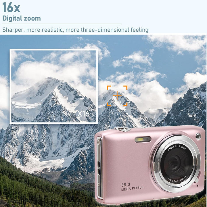 4K Compact Digital Camera