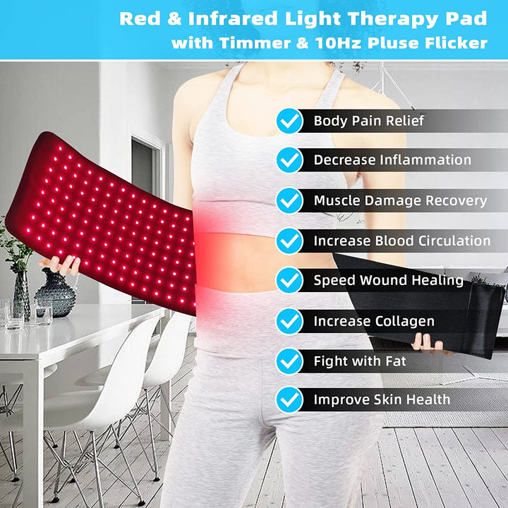 Infrared Therapy Heating Pad Belt for Pain Relief