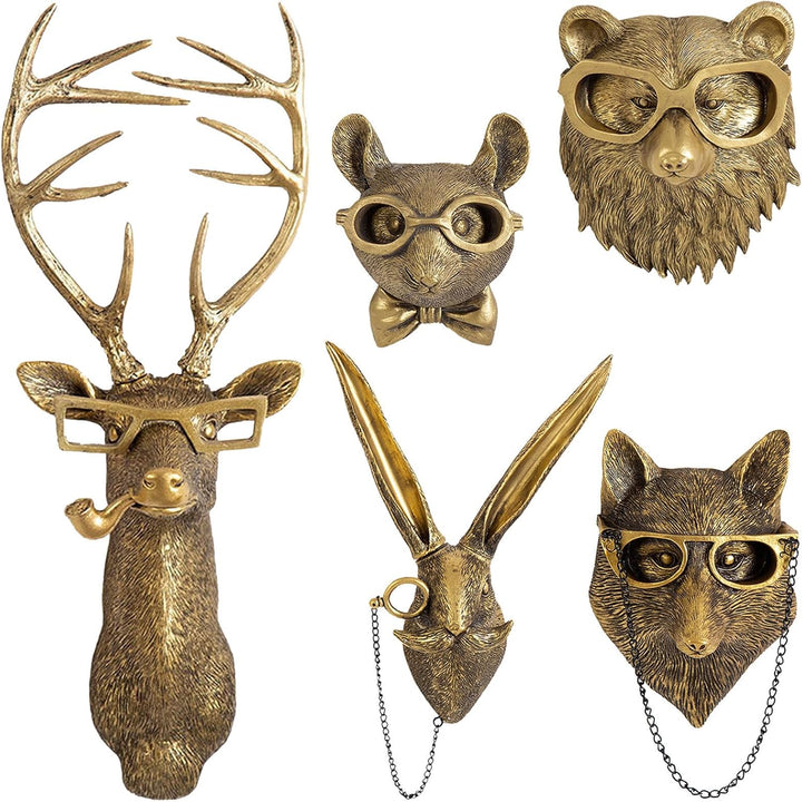 Kalsten | Elegant Animal Head Wall Sculptures