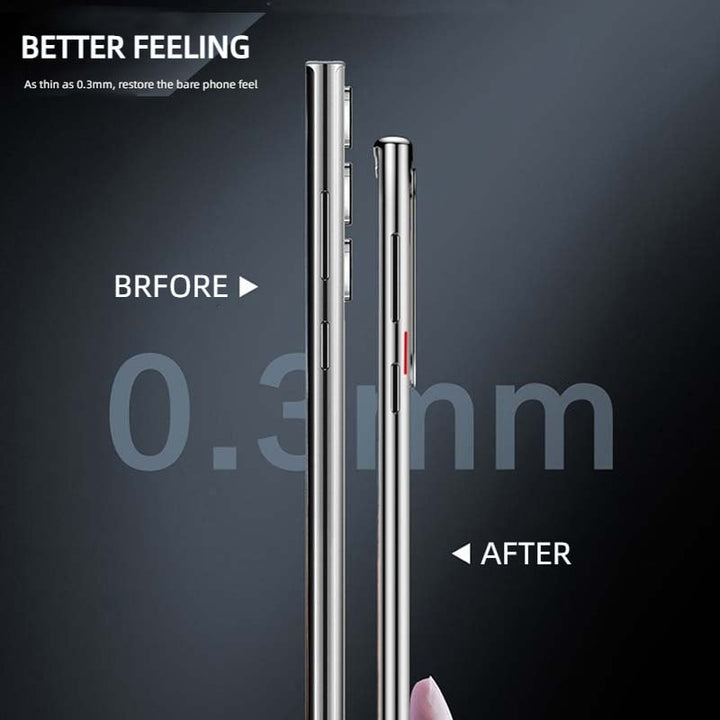 Kalsten | Transparent Luxury Coating Magnetic Cover for Samsung